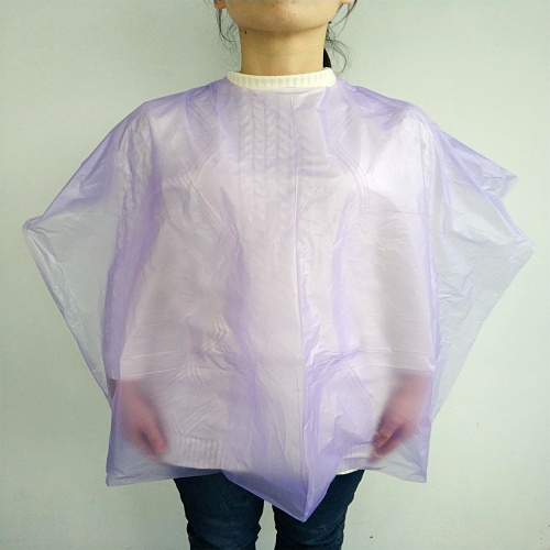 Hair Transparent Waterproof Gown Barber Salon Cape Disposable Capes
