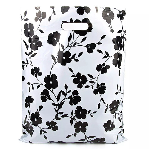 Hot Selling Plastic Tote Die Cut Bag Packaging Bag Design Your Own