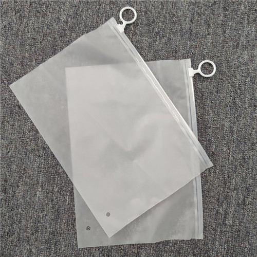 PVC Double Zip Lock Bag