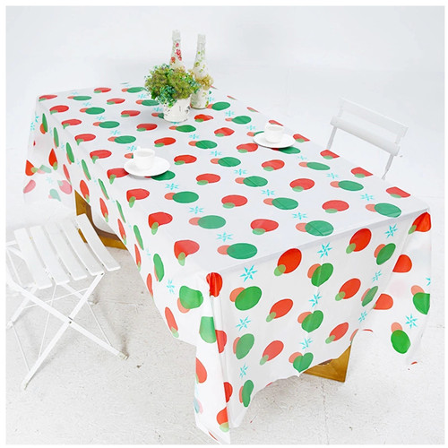 Wholesale Premium Disposable Plastic Tablecloth 84 Inch Round Clear