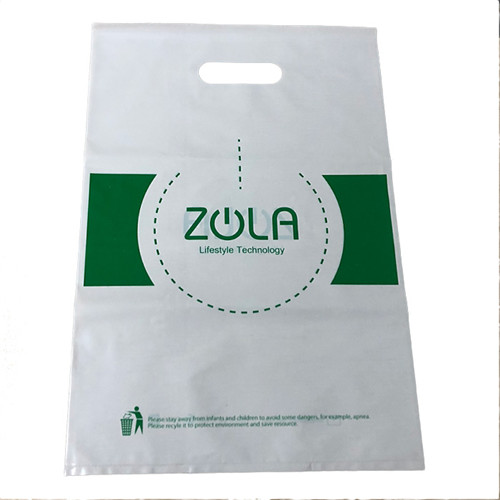 Custom Printing Designs Hdpe Plastic Shopping Bag Plastic Die Cut