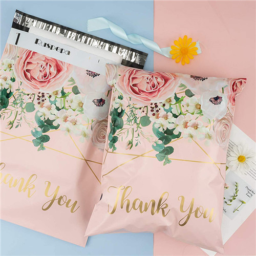 floral mailing bags